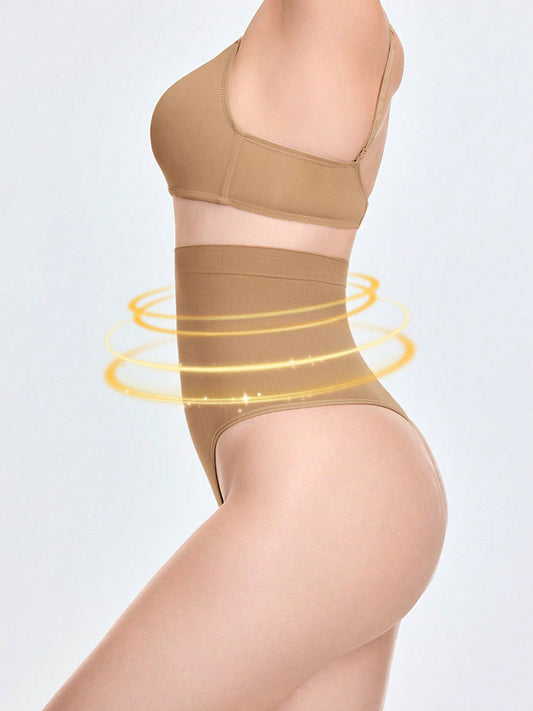 High Rise Tummy Control Shapewear Thong Panty